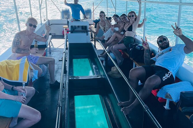 2 Stop Reef Snorkel and Glass Bottom Boat Adventure - A short boat trip with two ways to see Cayman