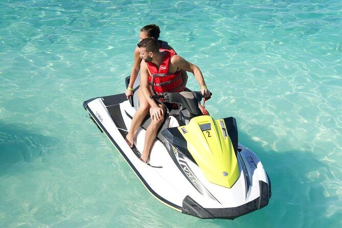 3 Hour Jet ski Adventure Swim with Rays and More - A three-hour ride across Grand Cayman’s North Sound