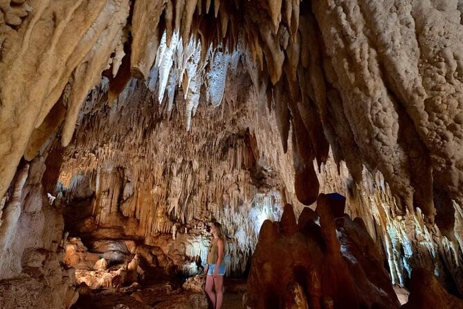 Cayman Crystal Caves Tour in Grand Cayman - Inside the three cave areas