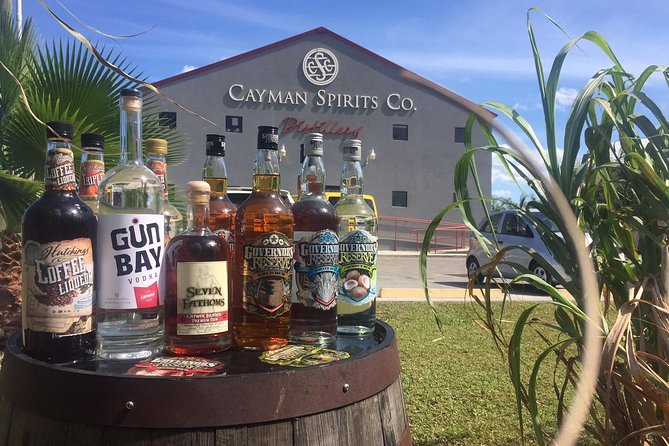 Cayman Spirits Co. Distillery Tour Pass Ticket Only - The tasting is larger than the tour