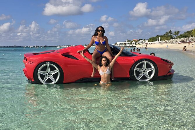 Grand Cayman Exotic Jet Car Experience in 7 Mile Beach - A Sports Car With a Wake on Seven Mile Beach