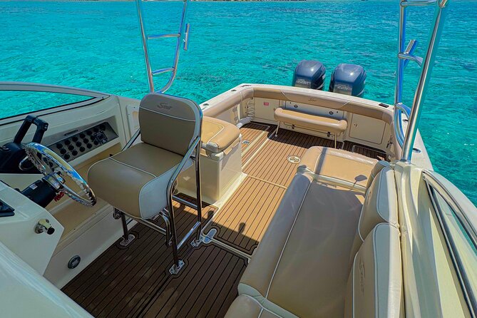 Grand Cayman Private Custom Boating Adventure - A private boat makes Stingray City feel manageable