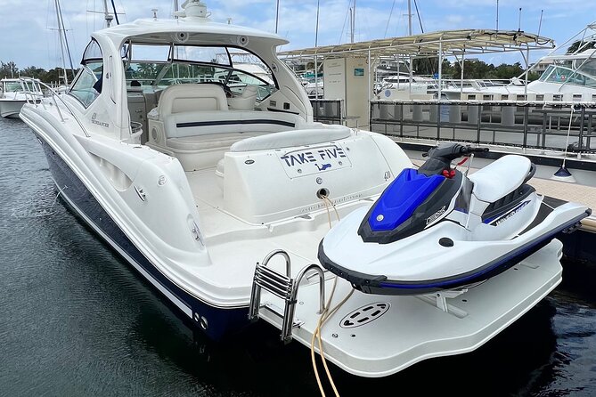 Private Luxury HalfDay w/Jetski Stingray City, Snorkeling & Starfish Beach Tour - A private start at Cayman Islands Yacht Club