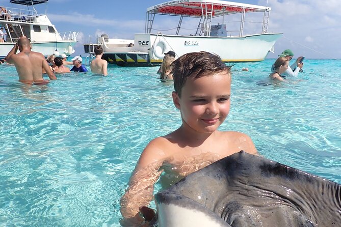 Stingray City Sandbar, Coral Gardens Snorkeling & Star Fish Point - The boat ride adds to the North Sound experience