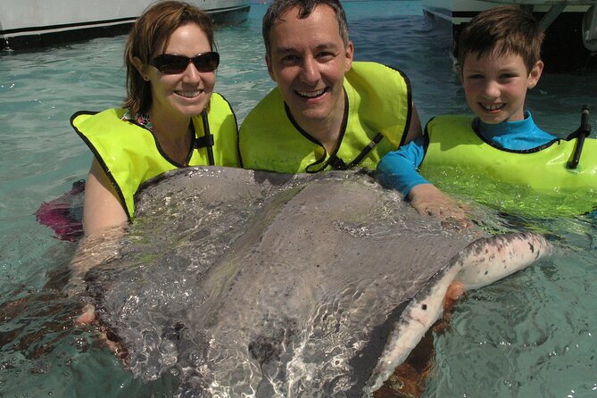 Stingray Sandbar, Snorkeling, and Starfish Point - Searching for starfish at Starfish Point
